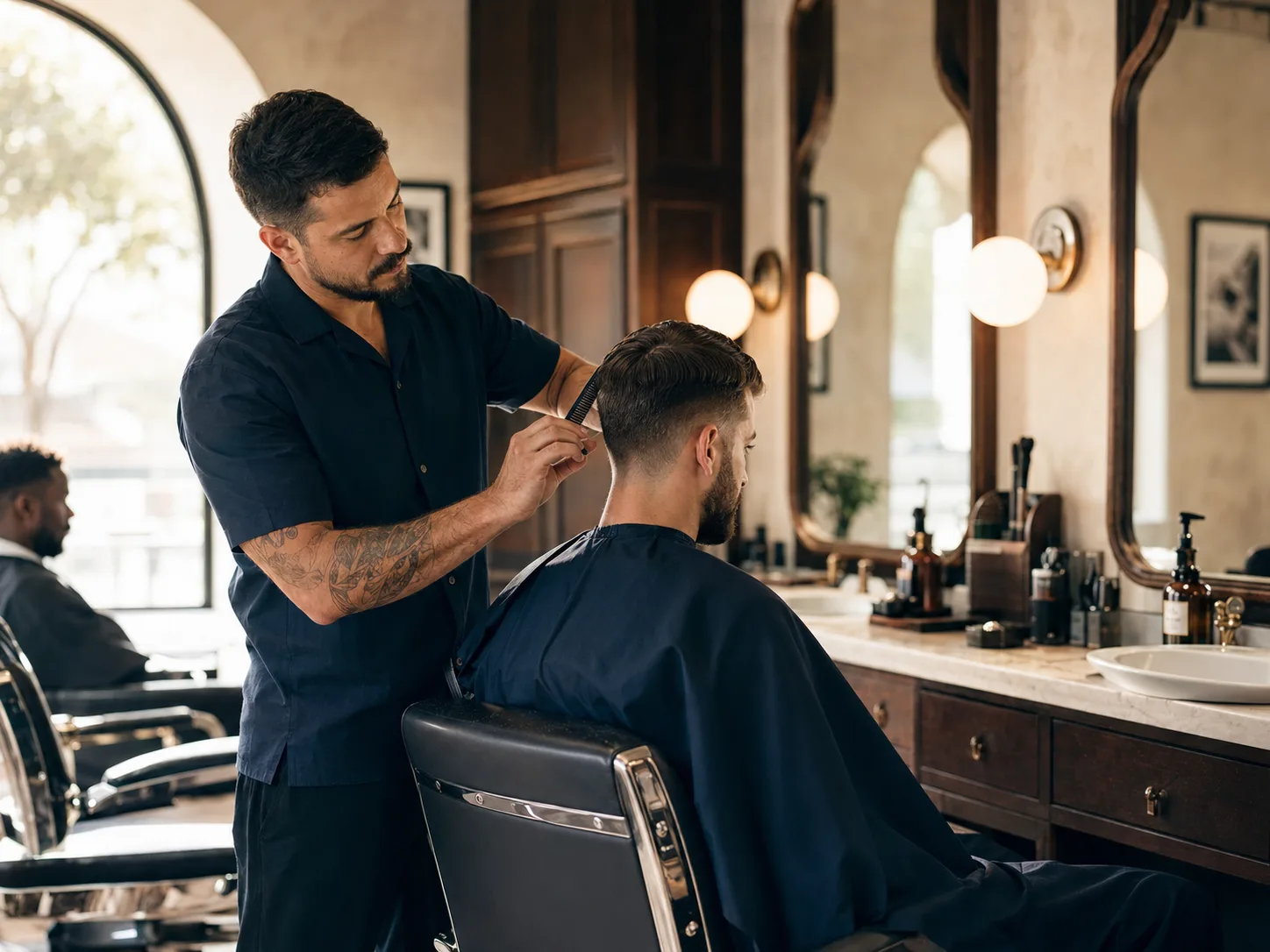 Get paid before they arrive at a service business